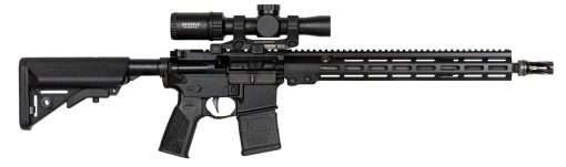 Geissele Super Duty Rifle, 16″, 5.56MM- Luna Black