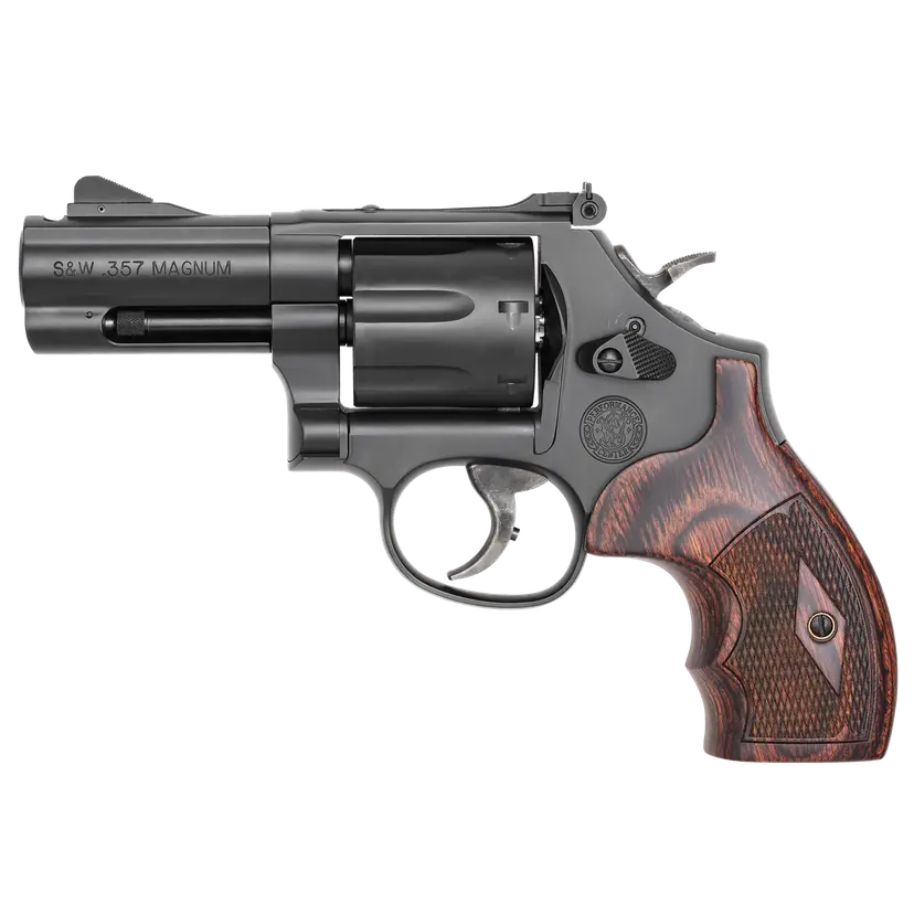 Smith & Wesson Performance Center 586 L-Comp Revolver - No Boring Guns
