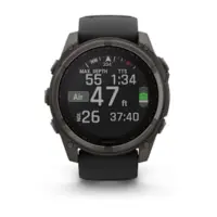 Garmin Fenix 8 51mm GPS smartwatch, black Saph Solar, CrbnGry Ti/Blk, BlkSportLpBnd, EMEA