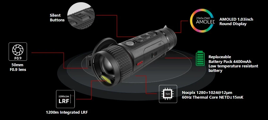 101424 - Nocpix VISTA S50R Thermal Camera c LRF
