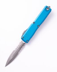 Microtech Ultratech Gen IV D/E Apocalyptic Blue - Open