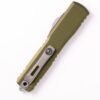 Microtech Ultratech Gen IV D/E Apocalyptic OD Green - Closed