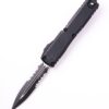 Microtech Ultratech Gen IV D/E Tactical Black - Open