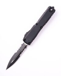 Microtech Ultratech Gen IV D/E Tactical Black - Open