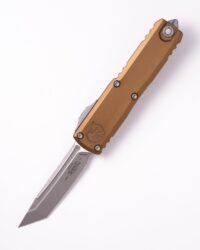 Microtech UTX-85 Gen IV Apocalyptic Tan - Open