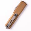 Microtech UTX-85 Gen IV Apocalyptic Tan - Closed