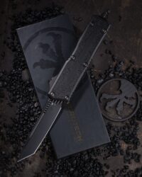 Microtech Scarab II DLC Shadow Signature Series - Open