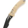 Microtech Amphibian RAM-LOK Fluted Tan - Open