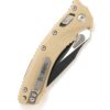 Microtech Amphibian RAM-LOK Fluted Tan - Closed