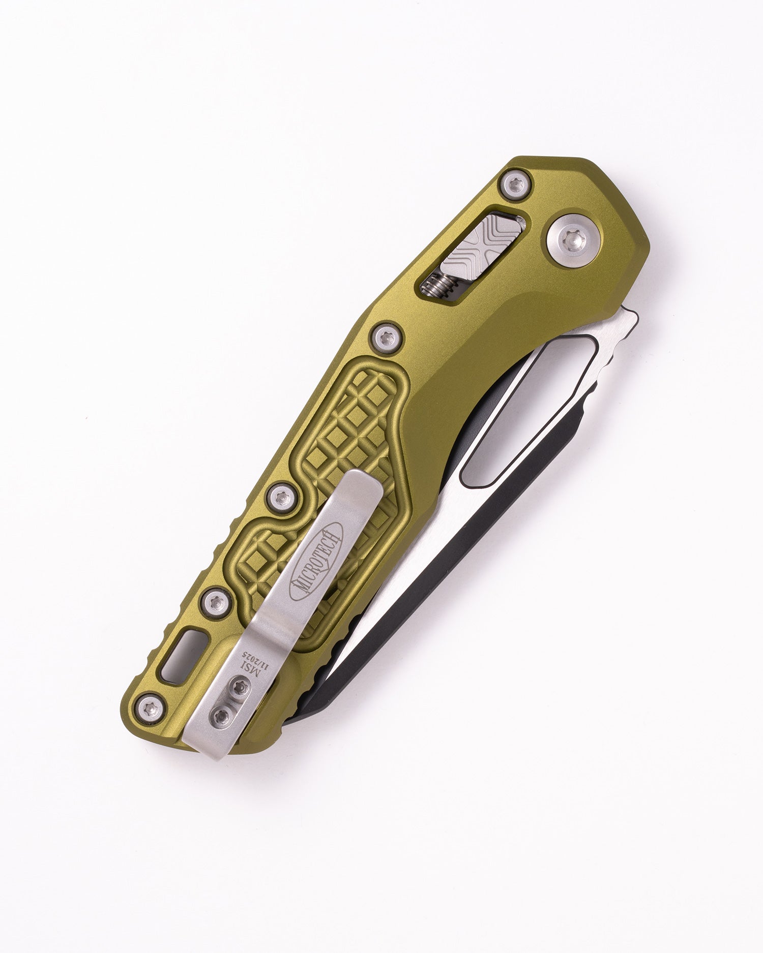 210-1frod_02.jpg Microtech MSI Frag OD Green - Closed