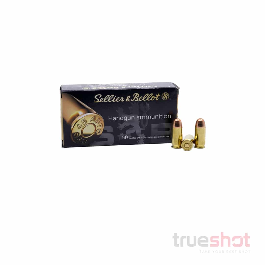 sellier-bellot-45-acp-230-grain.jpg Sellier & Bellot .45 Auto 230gr FMJ — main