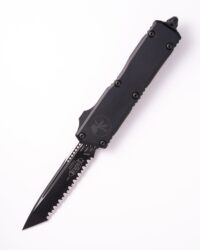 Microtech Scarab II Gen III Executive T/E Full Serrate Black Tactical - Open