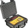 PELI 1200 Protector Case black with meter