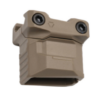 Strike Industries Stacked Angled Grip CMS — Picatinny — FDE