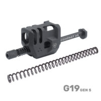 Strike Industries Mass Driver kompenzátor Glock 19 Gen5 típushoz - Fekete