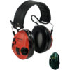 3M PELTOR SportTac Electronic Ear Defenders (Black/Red)