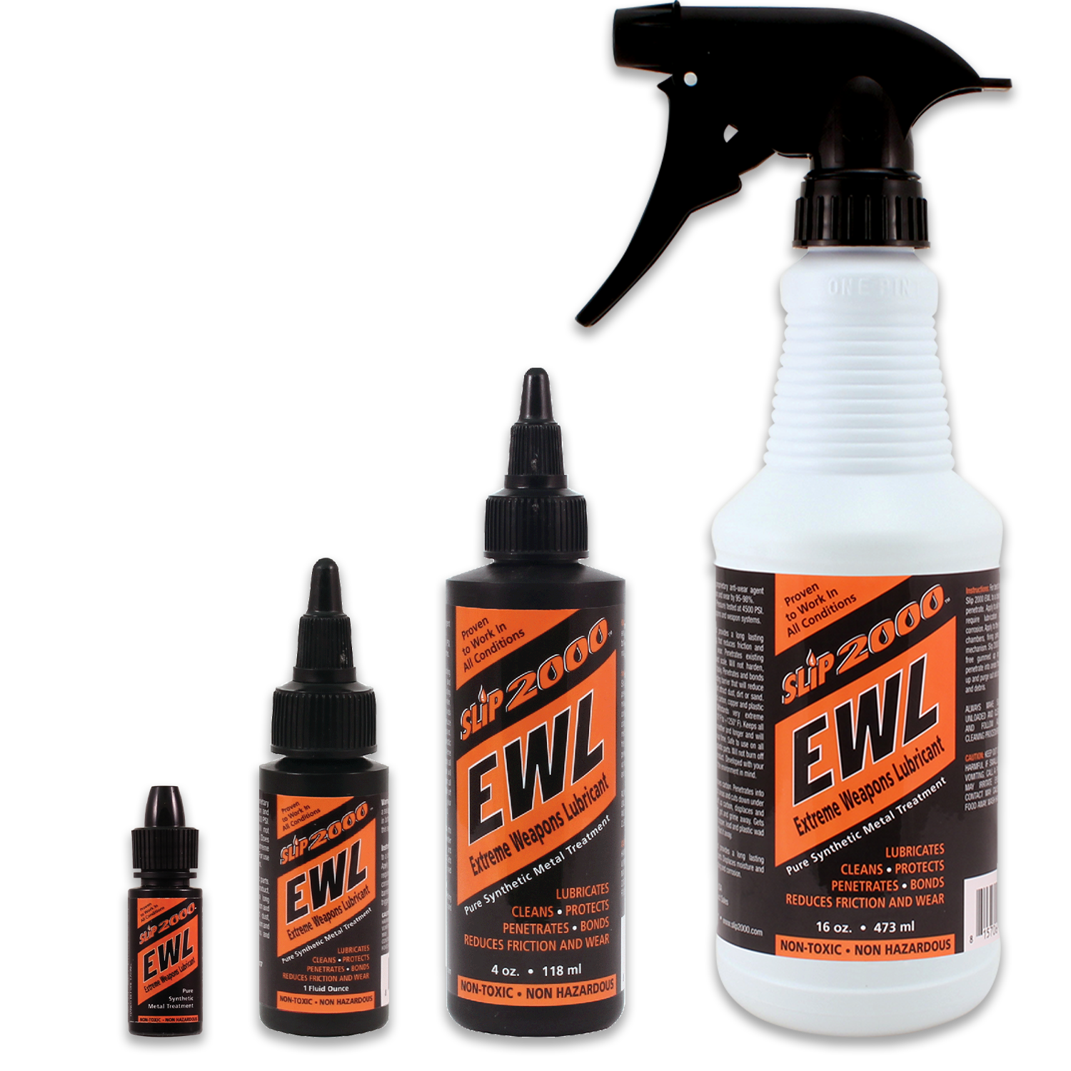 ewlfamily.png Slip 2000 EWL Extreme Weapons Lubricant — full size range