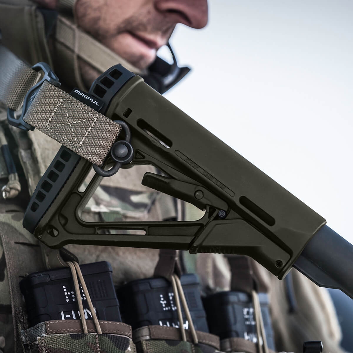 mag310-odg_magpul_ctr_carbine_stock-mil-spec_05.1.jpg Magpul CTR Carbine Stock Mil-Spec for AR15/M4 - OD Green - MAG310-ODG