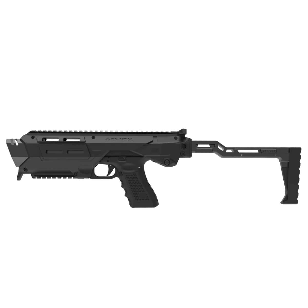 mx1-pstk-bk_black-polymer-stock_side-left.jpg Meta Tactical MX-1 Conversion Kit for Glock - Polymer Stock - MX1-PSTK