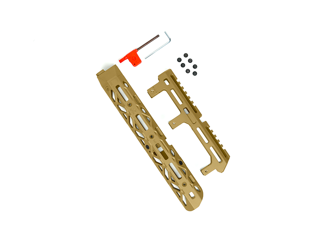 kruk-crc-101308-4 Kruk CRC 1U020B среден M-LOK хендгард с дълго покритие на газовата тръба за AK