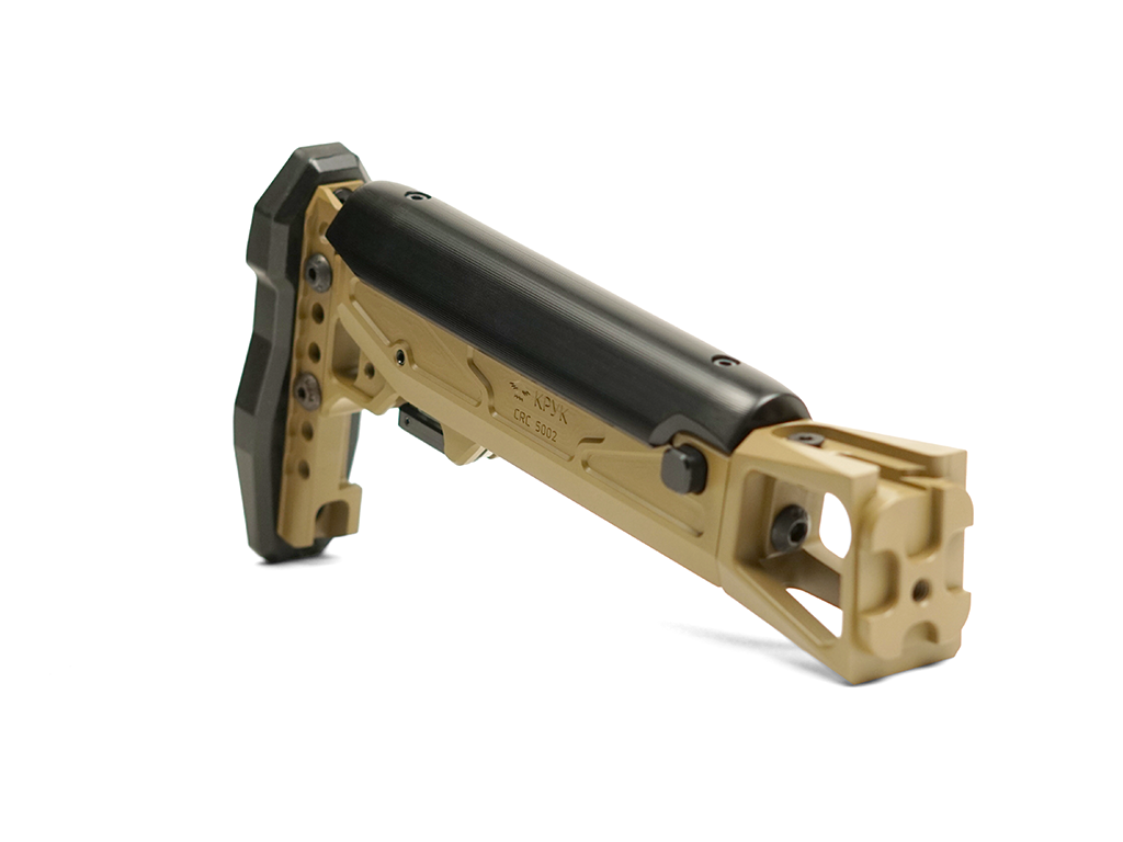 kruk-crc-110464-3 Kruk CRC 5002/9036 телескопичен приклад с фиксиран адаптер за Arsenal (фрезована цевна кутия)