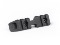 Adaptor Kruk CRC 9029 M-LOK pentru bipod Harris cu șină Picatinny - Negru